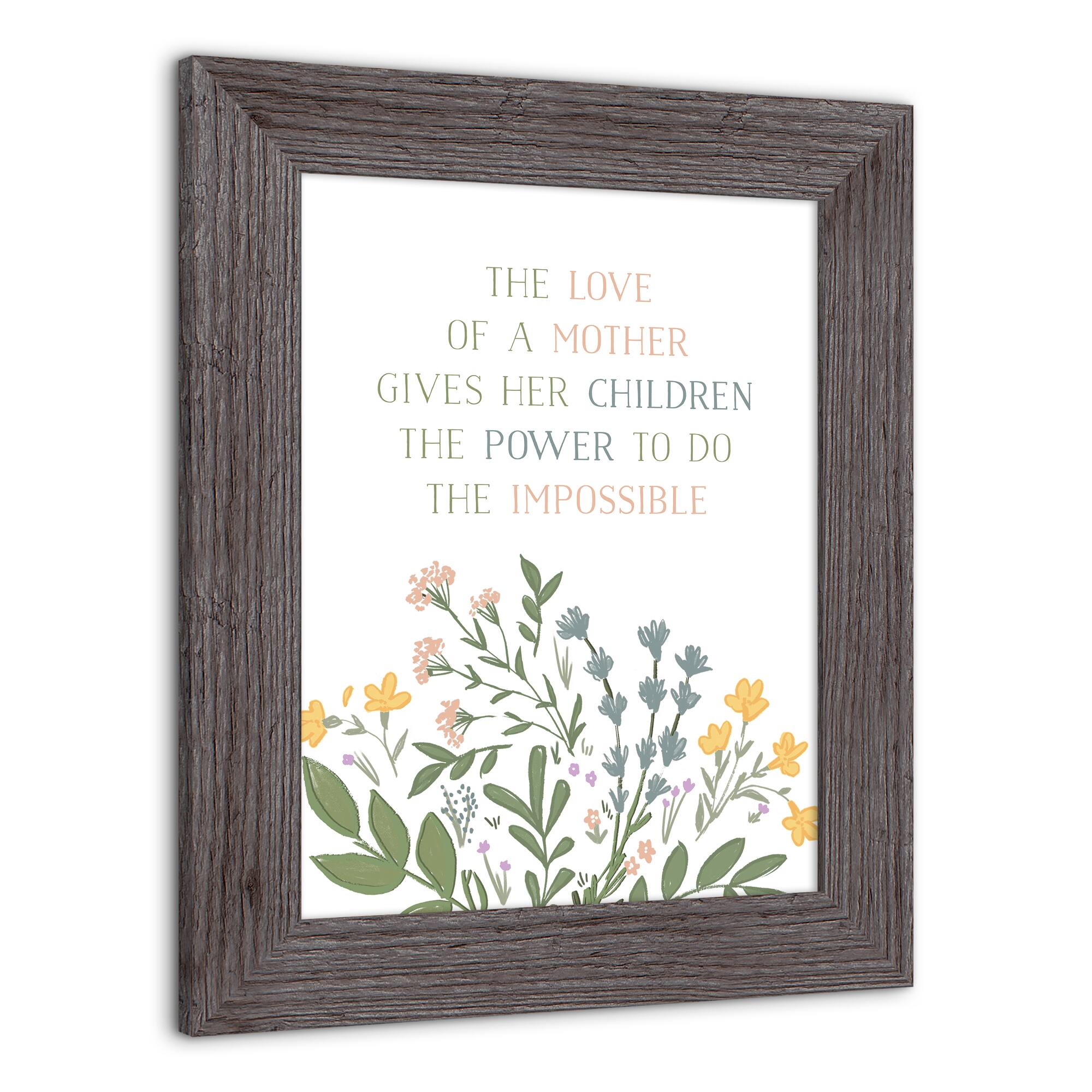 The Power to Do the Impossible Western Framed Print
